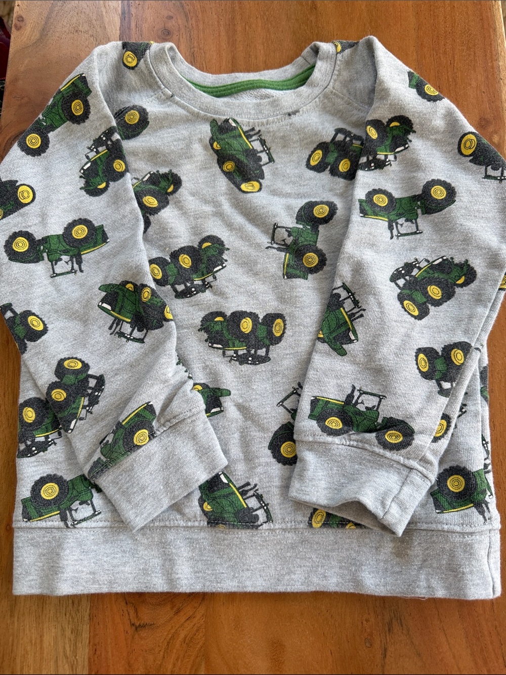 NWOT John Deere Crewneck with Tractor Print